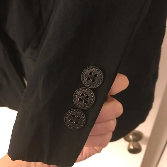 Lane Bryant Black Cropped Blazer - Picture 4 of 5